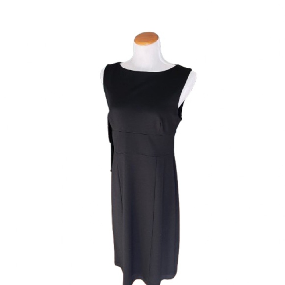 F.L.P. Faith, Love & Passion Black Sleeveless Sheath Dress Size L